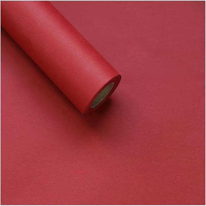 JIlJIl Red Kraft Wrapping Paper Jumbo Roll - 30 inch x 32ft, Gift Wrapping Paper Perfect for Chri... | Amazon (CA)