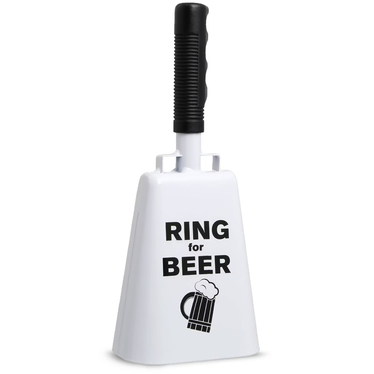 Father's Day 'Ring for Beer' Cowbell with Sentiment: Hammer + Axe Funny Noisemaker Beer Gift, Whi... | Target