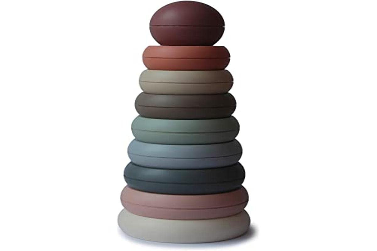 mushie Stacking Rings Toy | Made in Denmark (Original) | Amazon (US)