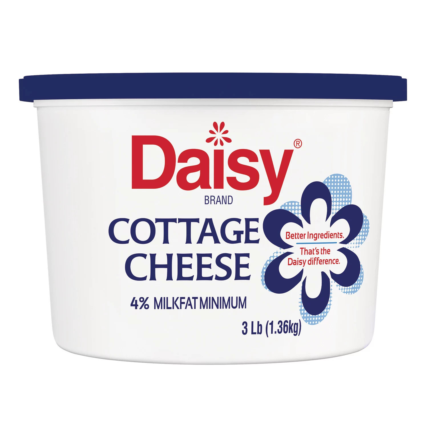 Daisy 4% Milkfat Small Curd Cottage Cheese (3 lbs.) | Sam's Club