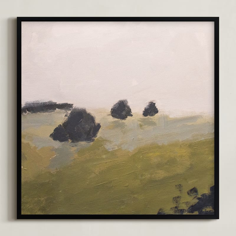 "Among the Trees" - Painting Limited Edition Art Print by Kara Schlabaugh. | Minted