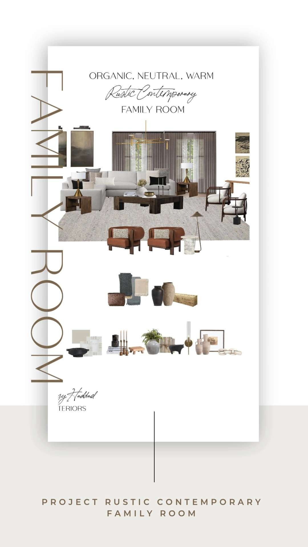 Use code PEGGYH20 for 20% off all Scout & Nimble items //
Cozy and expansive ✨ This Rustic Contemporary family room proves that layered seating, custom drapery, and the right rug size make all the difference. Shop the look to recreate this organic, modern feel in your own home. 🖤
#ShopTheLook #FamilyRoomDesign #RusticContemporary #PeggyHaddadInteriors

 

 #LTKHome #LTKFindsUnder100 #LTKStyleTip