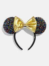 Minnie Mouse Disney Multicolored Gem Ears Headband - Minnie Mouse Multicolored Gem Ears | BaubleBar