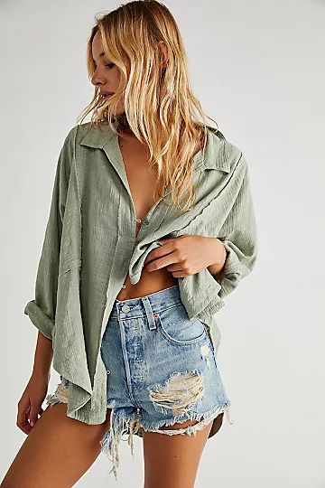 Levi’s 501 High-Rise Denim Shorts | Free People (Global - UK&FR Excluded)