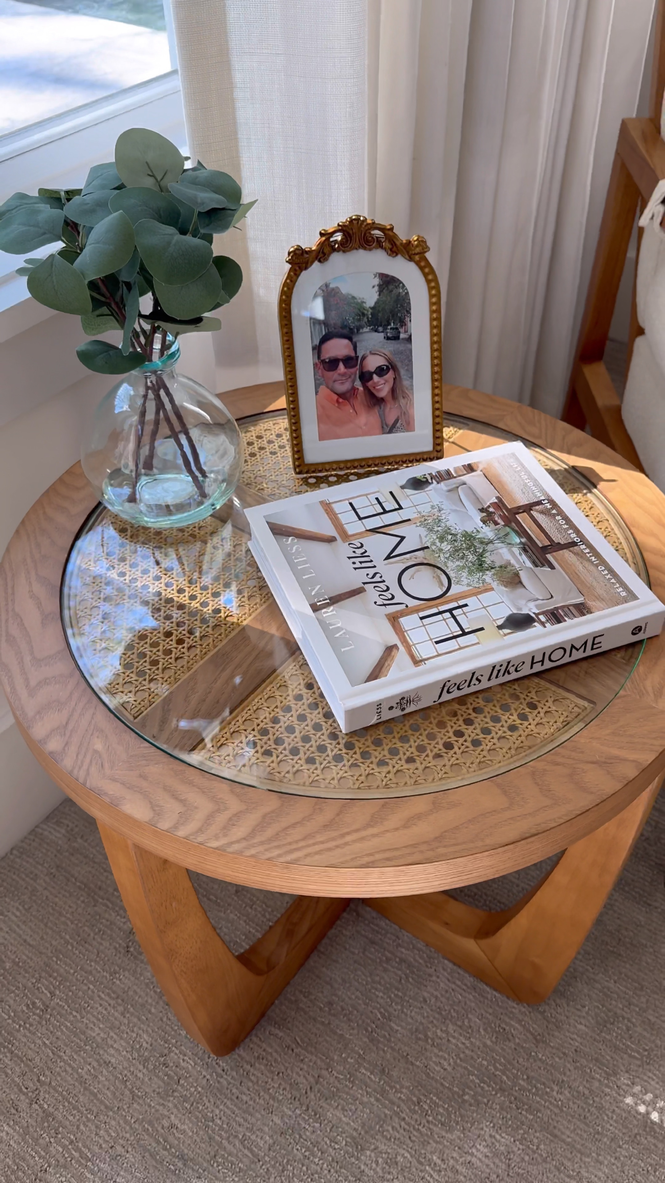 Spring home refresh, reading nook. Chair and table on sale 