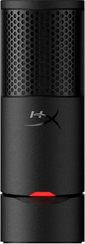 HyperX - SoloCast 2 Wired Cardioid USB-C Condenser Gaming Microphone - Black | Best Buy U.S.