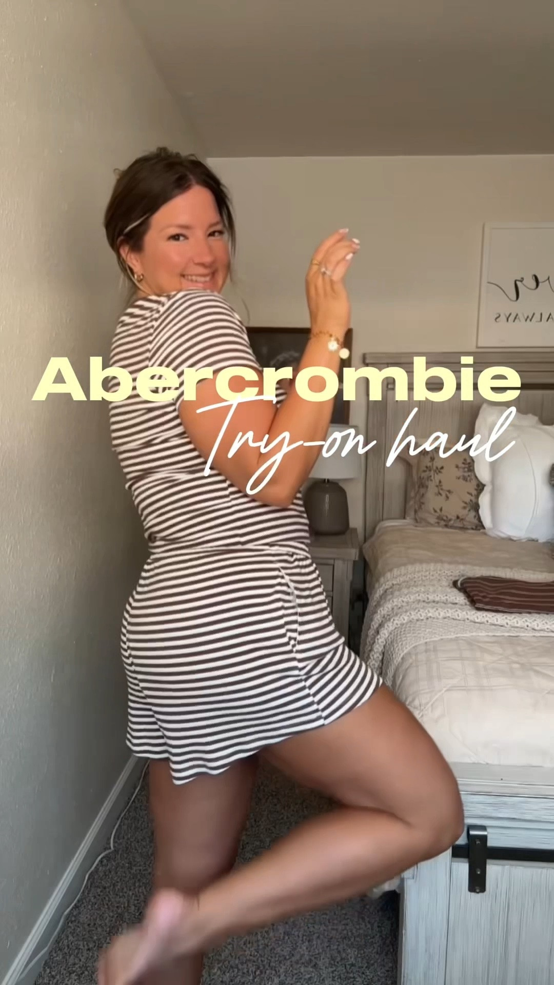 So many cutie mew arrivals at @abercrombie and they are on sale! From trendy stripes, matching sets, swimwear and lounge sets, my bank account is SCREAMING

#LTKootd #LTKSaleAlert #LTKMidsize