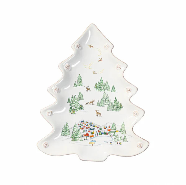 Juliska Berry & Thread North Pole Tree Tray, Small | Waiting On Martha