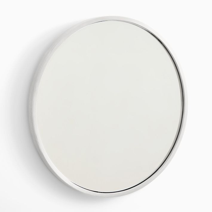 Metal Frame Round Wall Mirror | West Elm (US)