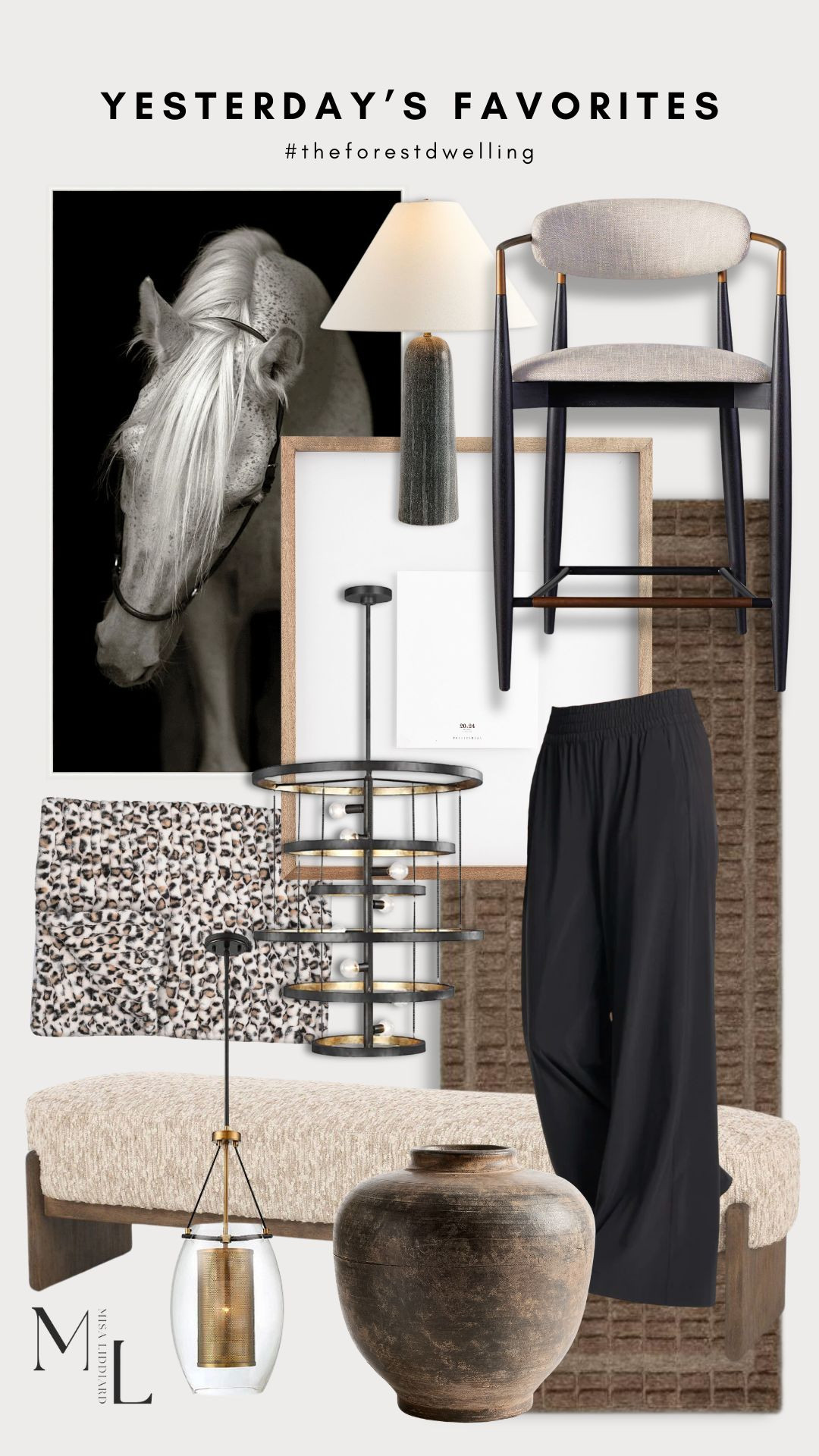 Linking yesterday's favorites! I personally own and love each of these items. The Villa Wideleg pants are perfection. I have several pair. Super comfy and can be styled for an elevated look. The Rustic Brown Vase comes in a few different variations. This is the Large - 15"H. We styled the Celeste Chandelier over our soaker tub in the primary bathroom and it's a gorgeous focal point.  

 #LTKdayinmylife #LTKHome