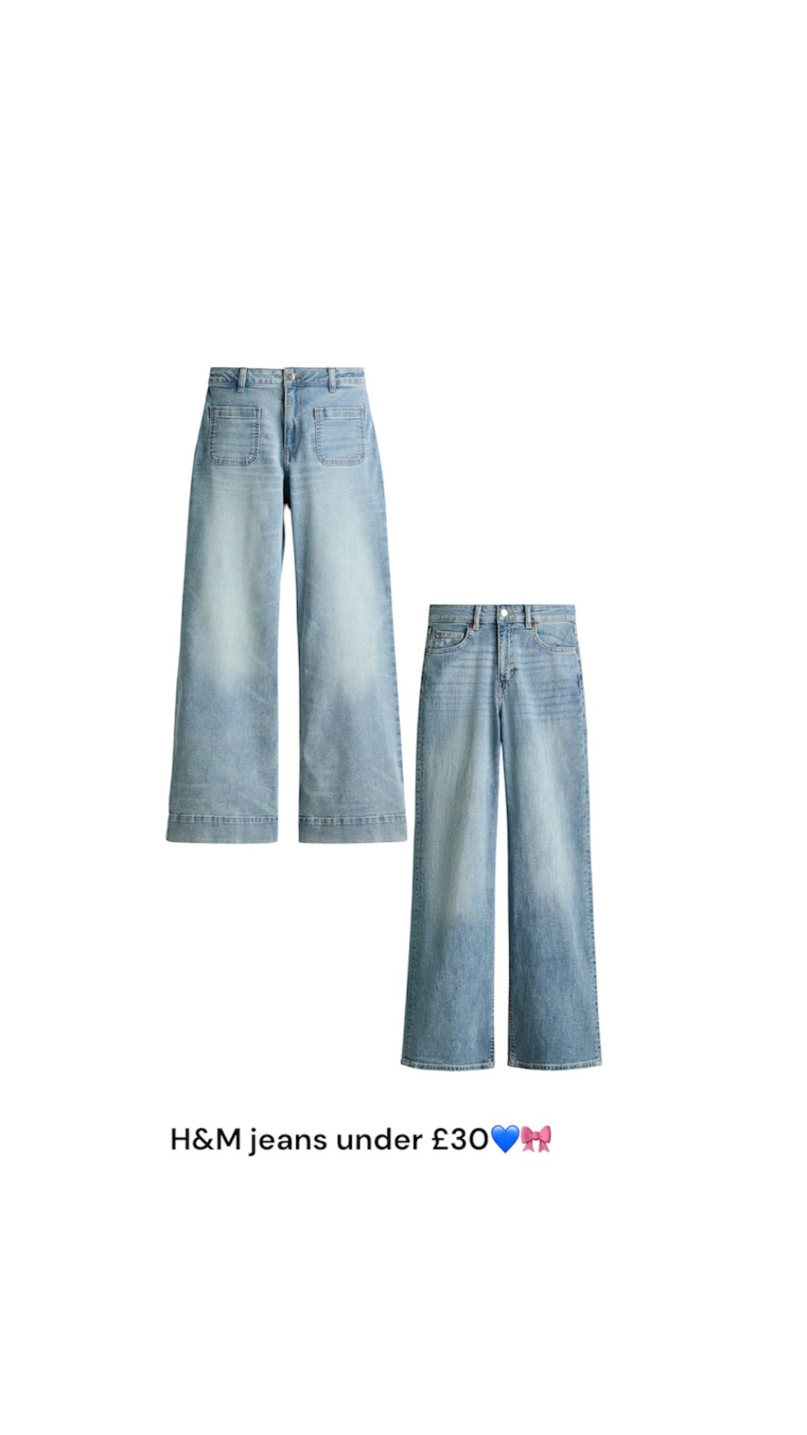 H&M jeans under £25💙

#LTKsummer #LTKspring #LTKuk