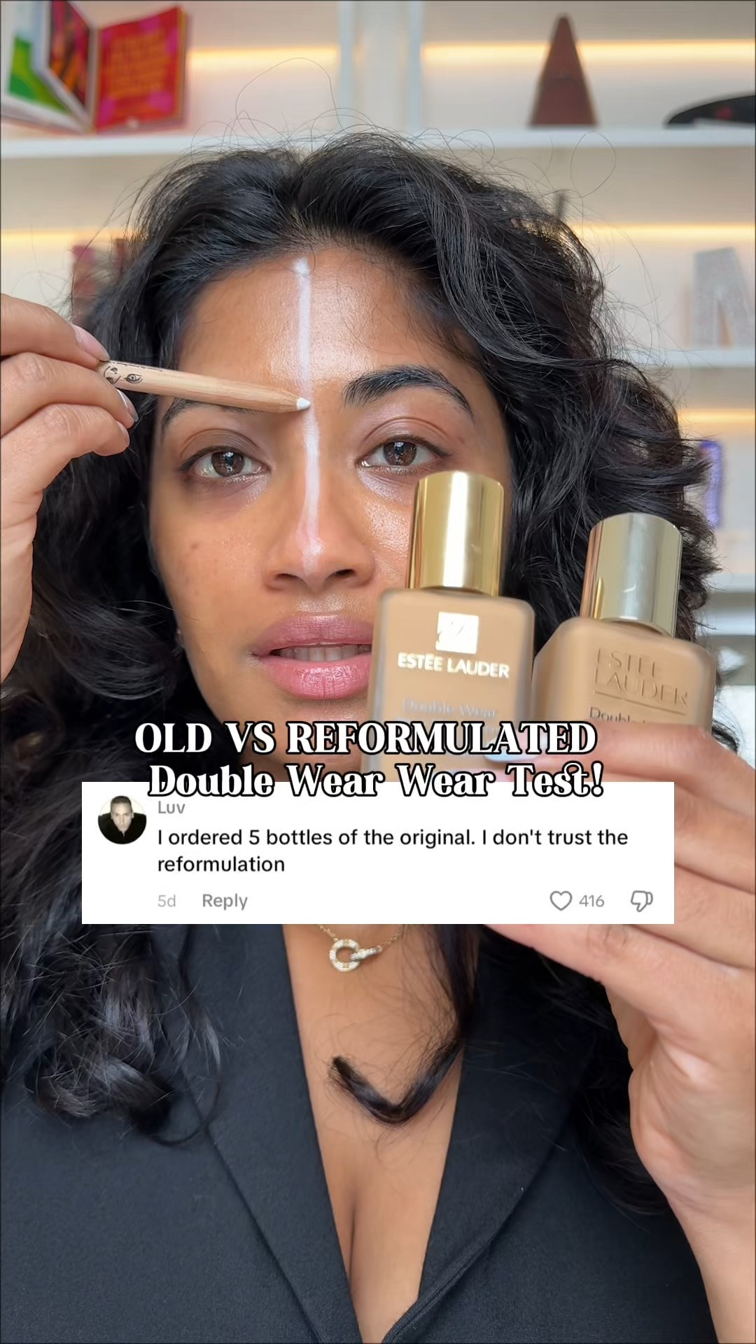 Does the new @Estée Lauder double wear foundation reformulation wear the same⁉️ 

#LTKBeauty #LTKU #LTKgrwm