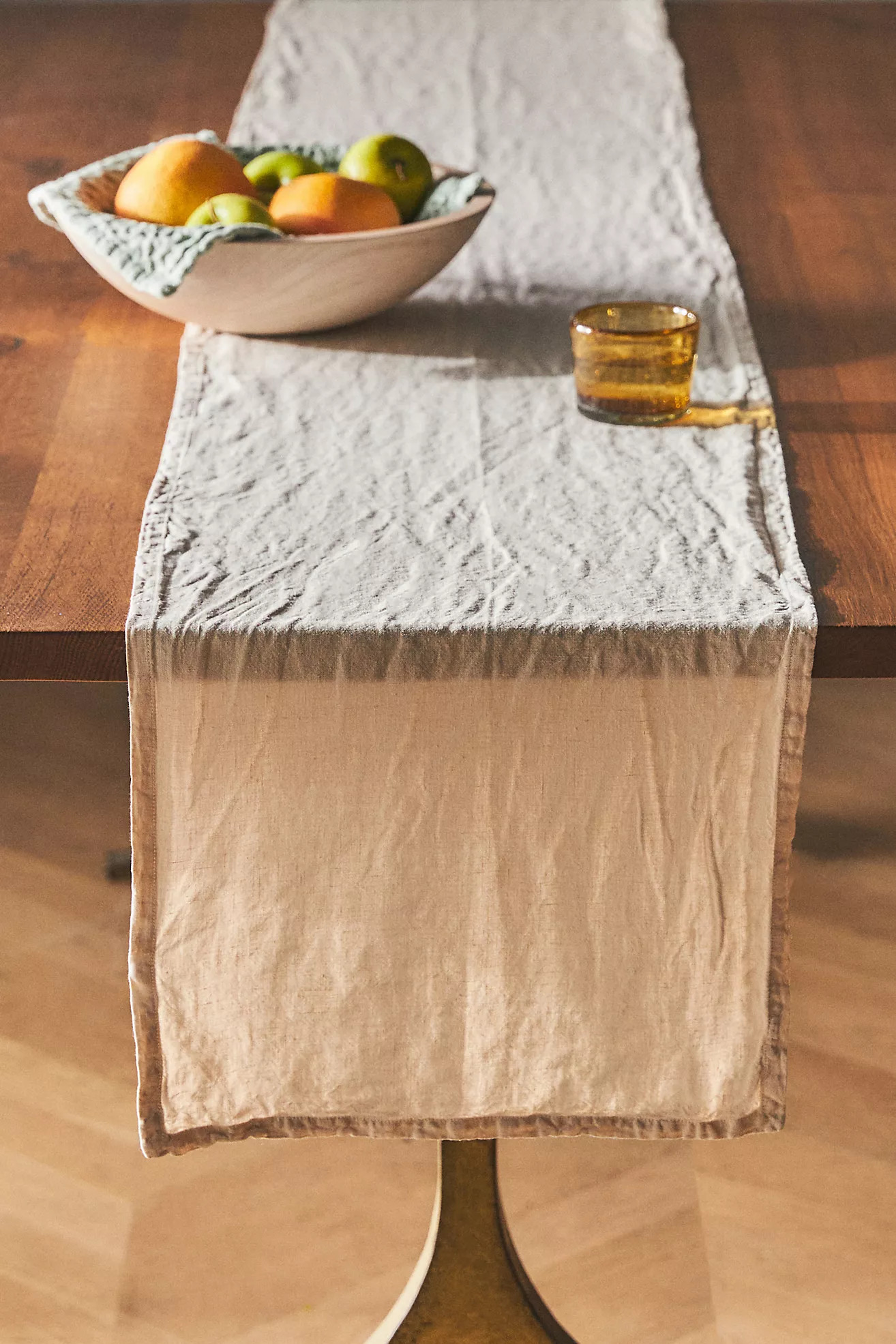 Edison Portuguese Linen Table Runner | Anthropologie (US)