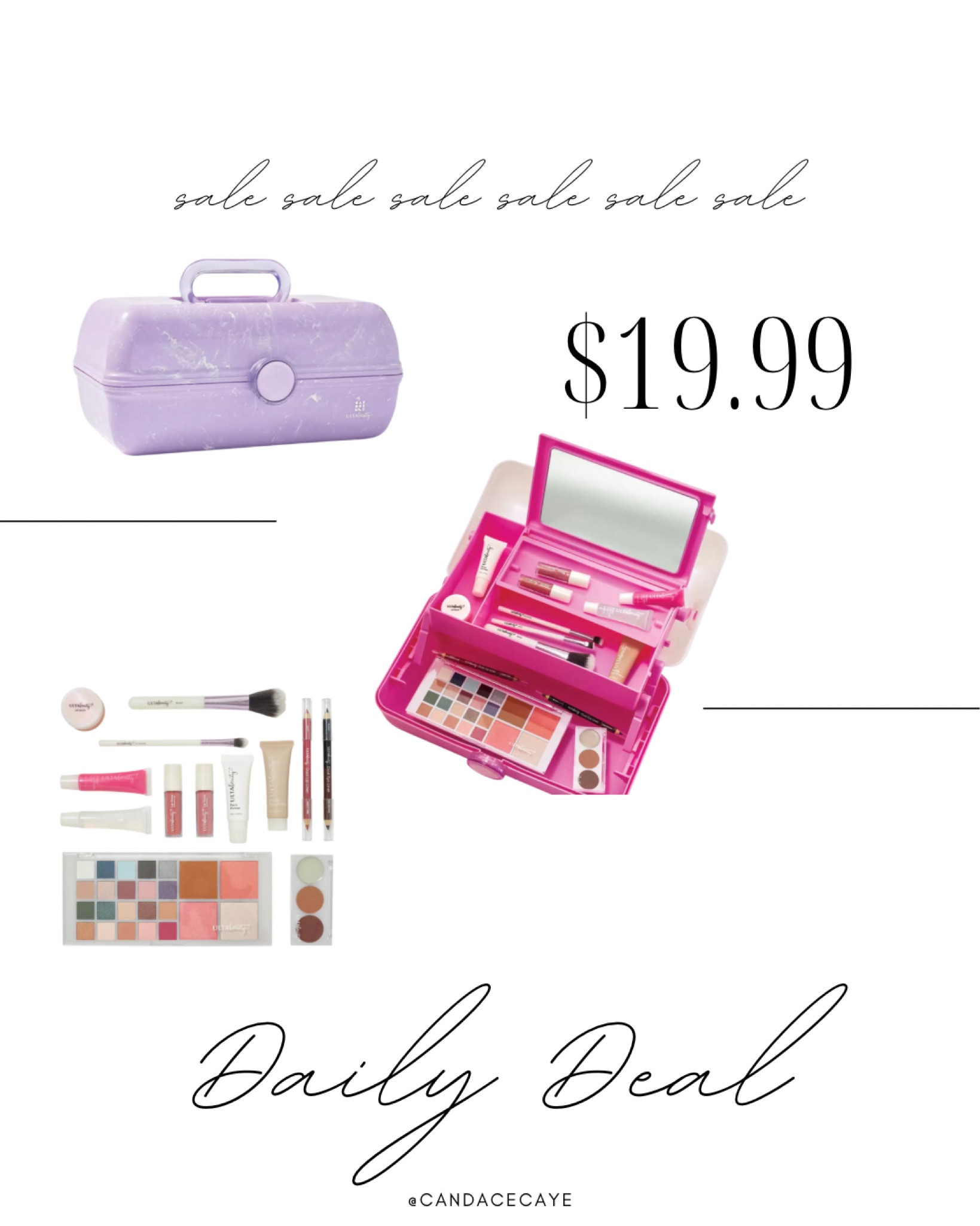 Ulta branded caboodle gift set 
Perfect for the little makeup artists in your life! 

#LTKbeauty #LTKGiftGuide #LTKCyberweek