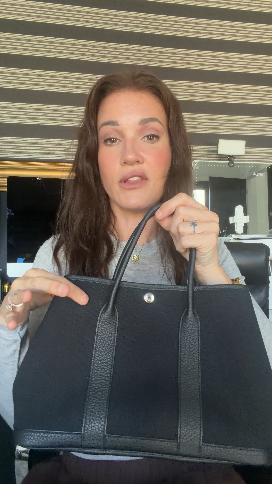 I'm so excited that I finally signed up for @Vivrelle I can't wait to borrow more amazing pieces. Use code KATIESTAUFFER for the first month free