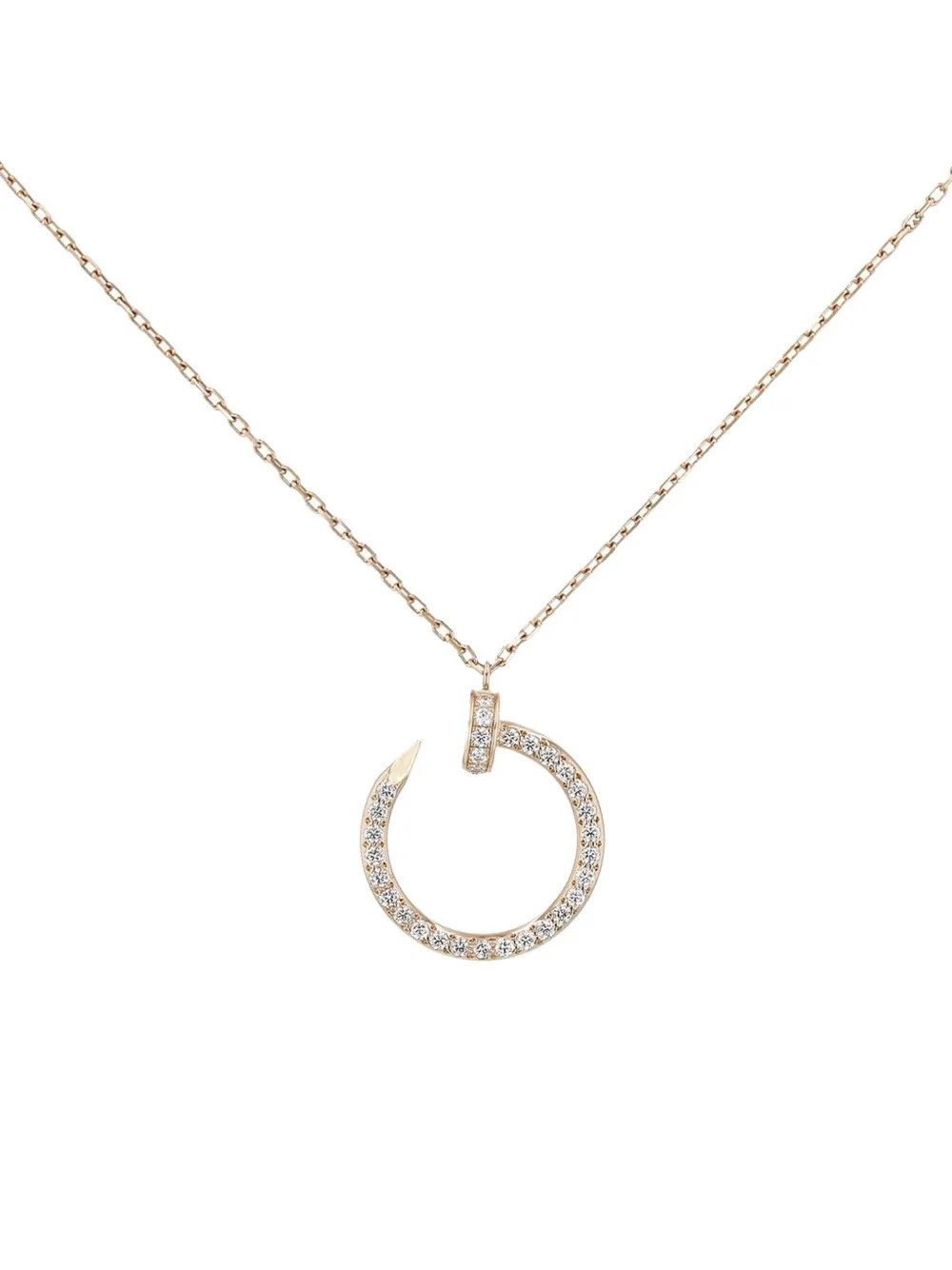 Cartier 2020 Juste Un Clou diamond necklace - Pink | Farfetch Global