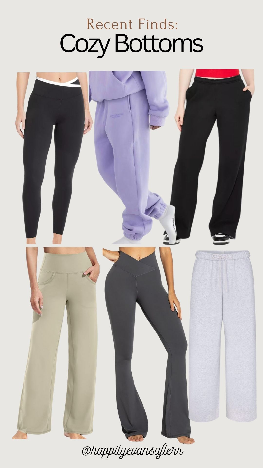Comfy Pants, Sweatpants, and Yoga Pants to Lounge in 

 #LTKSeasonal #LTKFindsUnder50 #LTKTravel
