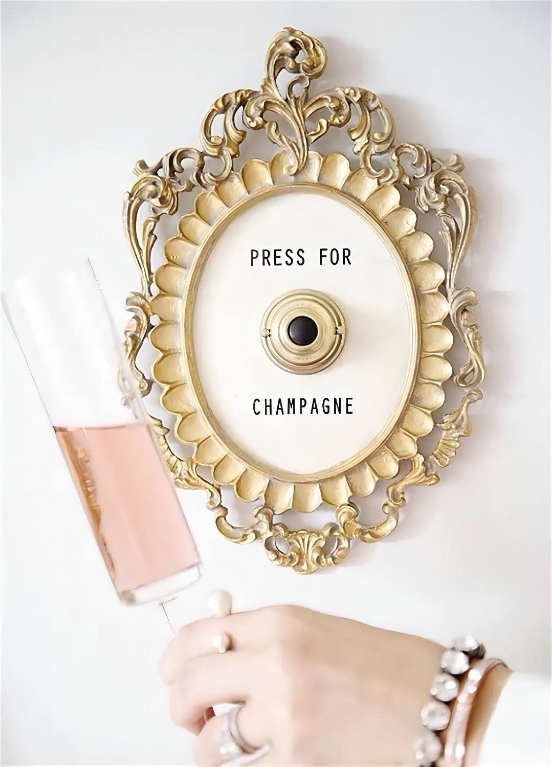 Press for Champagne Button, Ring Mini Press for Champagne Button, Press for Champagne Door Ring B... | Amazon (US)