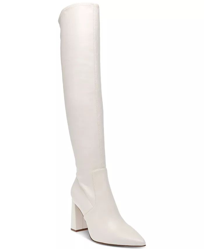 Wild Pair Eileene Pointed-Toe Block-Heel Over-The-Knee Boots, Created for Macy's - Macy's | Macy's