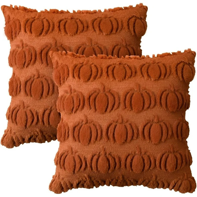 Halloween pumpkin Pillows Decor, Halloween Caramel pillow covers for Sofa Couch, Fall Pillow Cove... | Walmart (US)