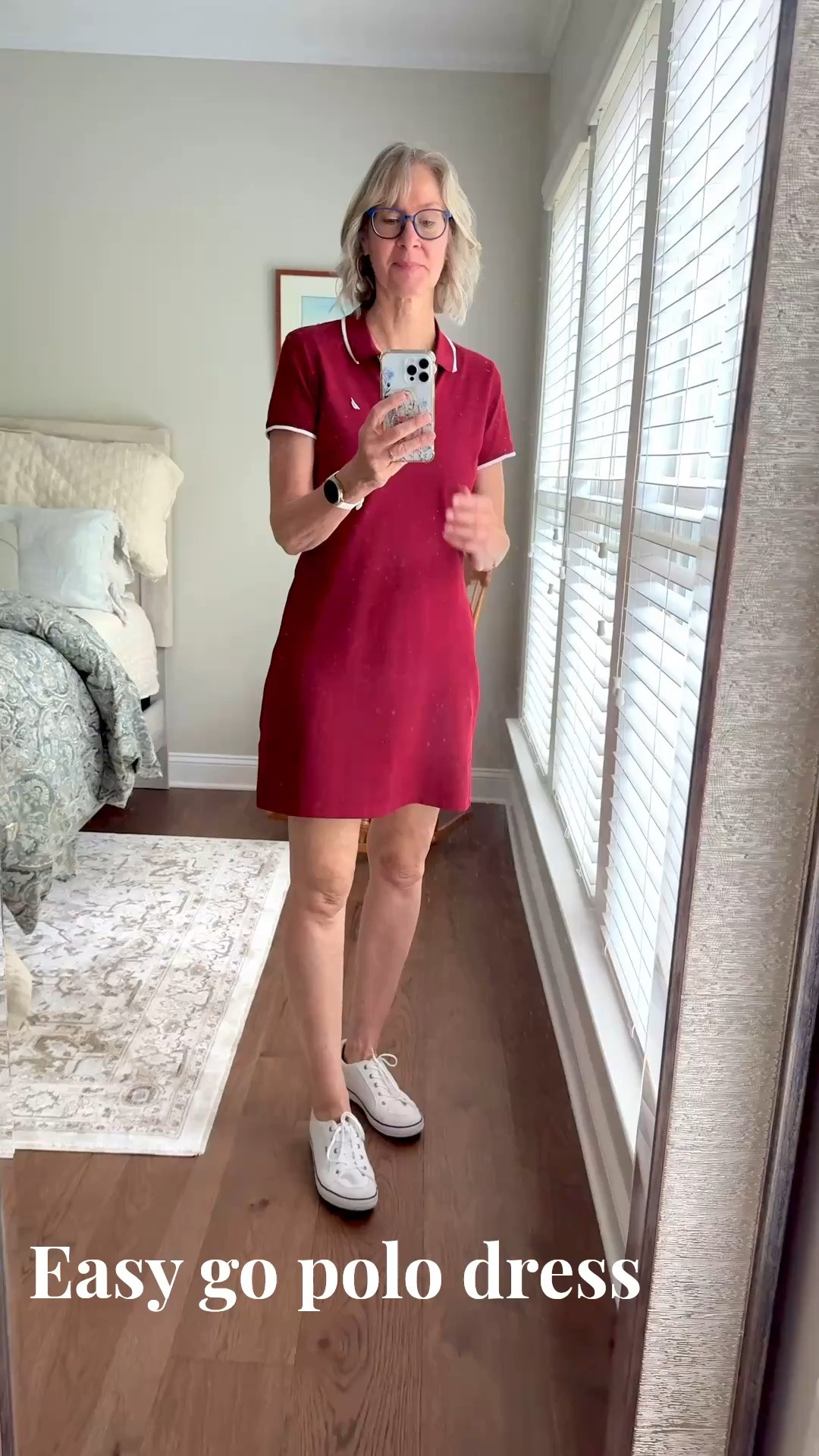 This easy care wash and wear polo dress is my go to all summer long. I own it in multiple colors. 
Nautica dress comes in 16 colors and 6 sizes. And at six feet tall this dress is perfect for us long legged gals too!

PS it’s on sale right now😁

#LTKActive #LTKTravel #LTKSaleAlert