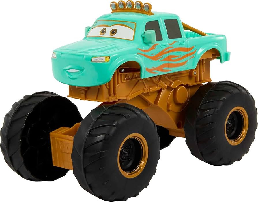 Disney Cars Toys, Cars On The Road Circus Stunt Ivy Vehicle, Jumping Monster Truck Inspired by Di... | Amazon (US)