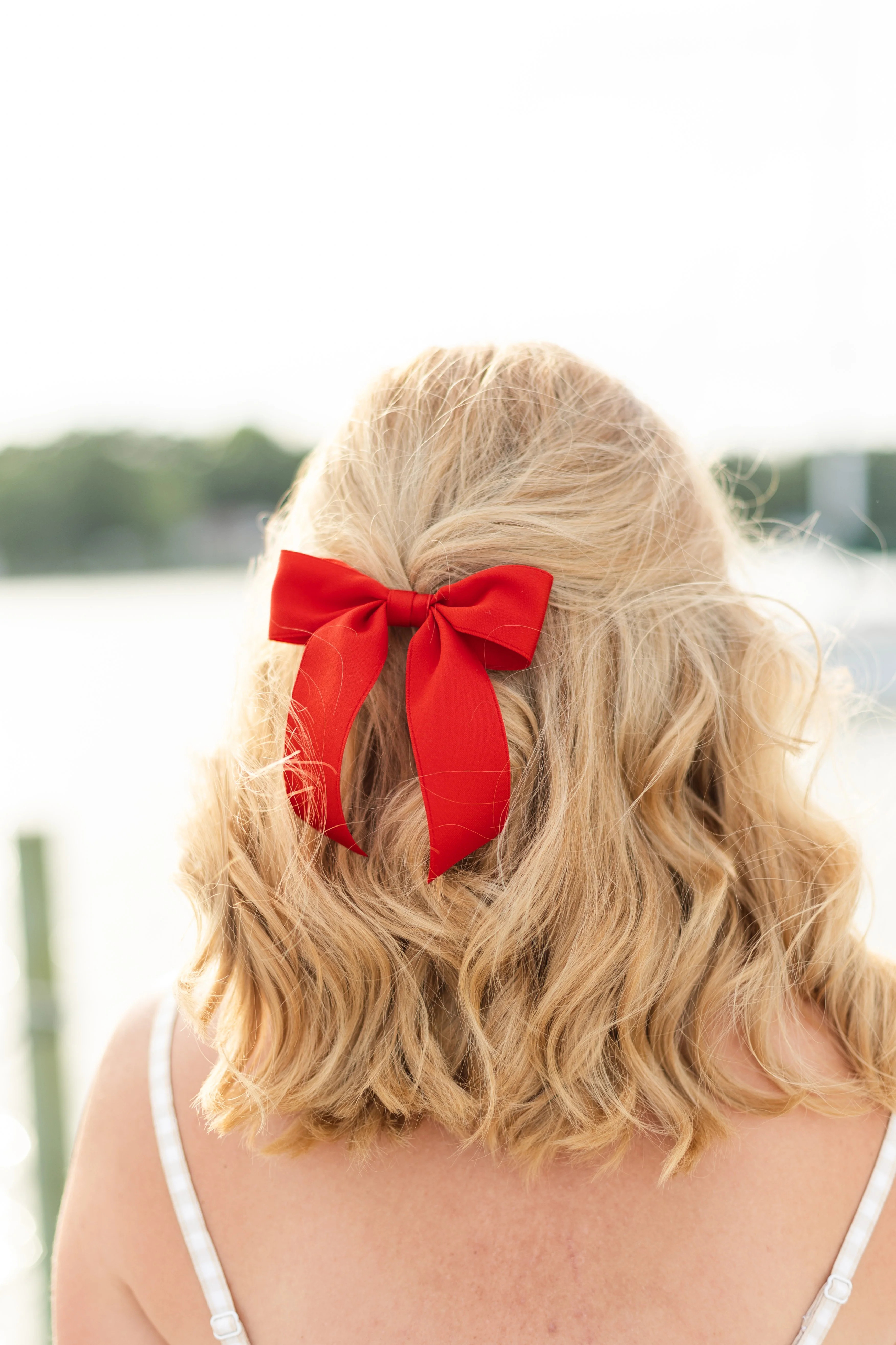 Delora Matte Satin Bow | Grace & Grandeur Bow Company