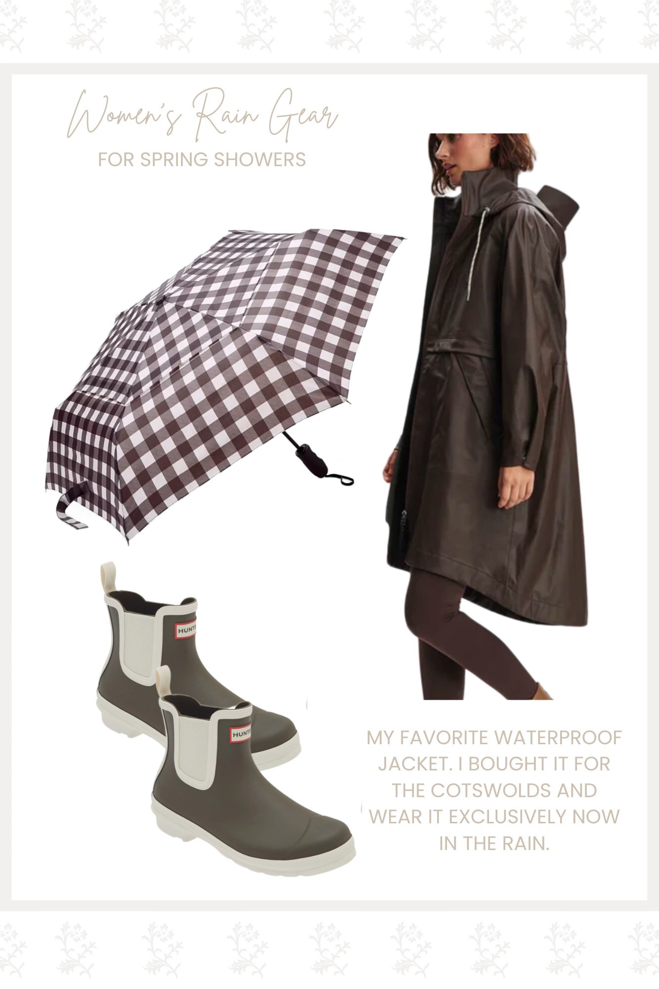 Rainy Day Gear

#LTKSeasonal #LTKStyleTip #LTKTravel