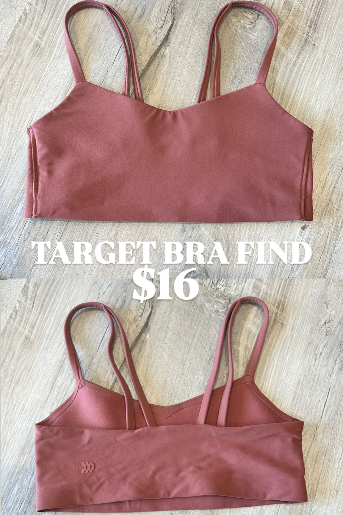 Lightly padded, without the inserts! Everything is sewn in and together so nothing comes out in the wash. Very comfortable and buttery soft. I have a size small  

#LTKFindsUnder50 #LTKActive #LTKFitness