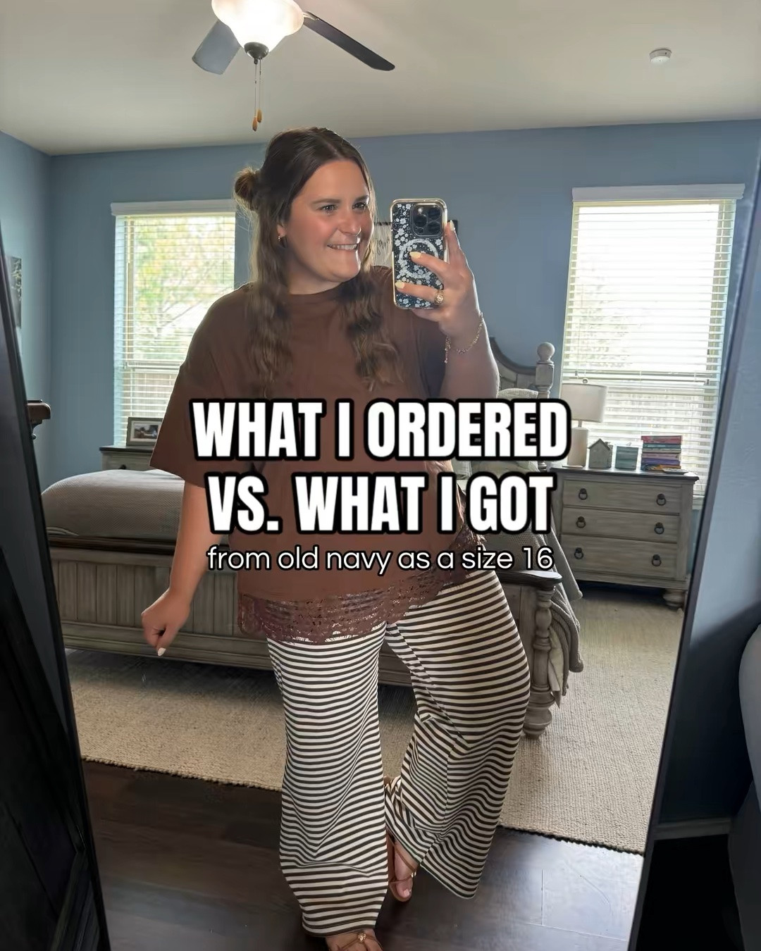 Old navy haul! Wearing an xl in these old navy tops. An xl in the stripe and polka dot pants. An 18 in the shorts. And a 16 in the jeans. I’m 5’1 and a size 16.

#LTKootd #LTKPlusSize #LTKMidsize