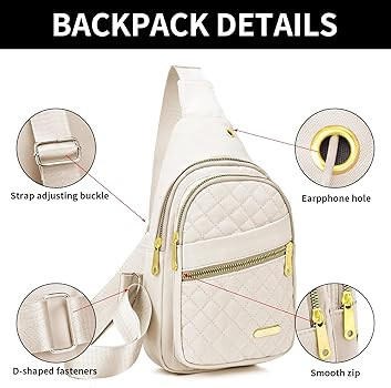 Small Sling Bag For Women Men Casual Crossbody Sling Backpack | Amazon (US)