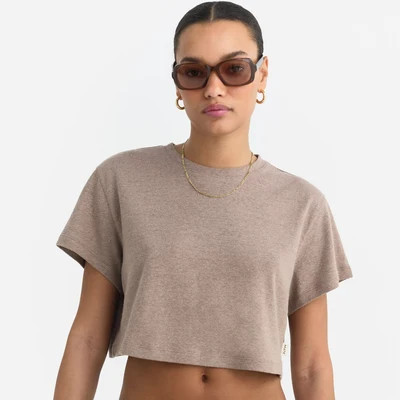 Regenerative Hemp Relaxed Crop Tee | MATE The Label