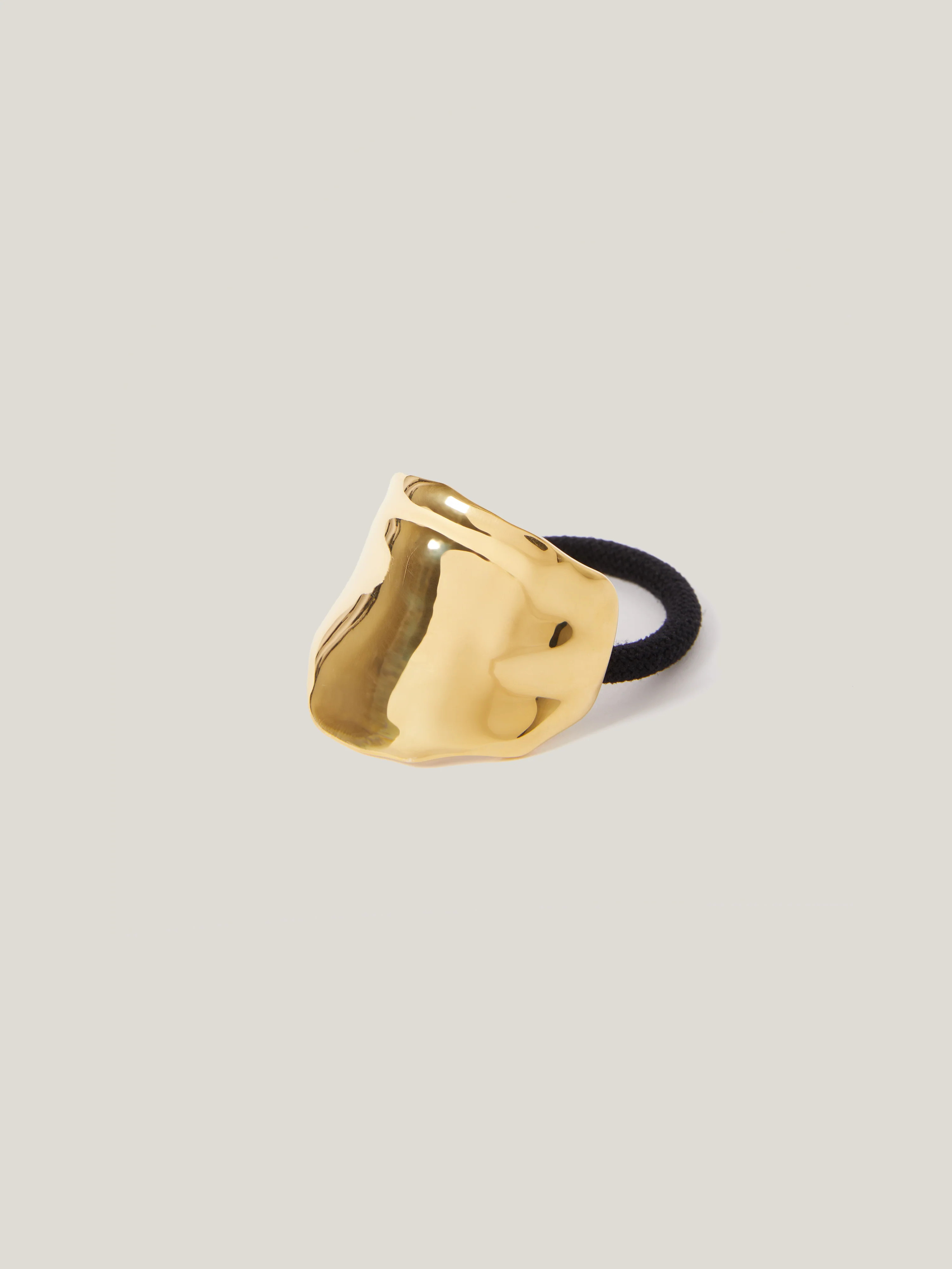 Molten Metal Hair Tie | Gold | Jigsaw (UK)