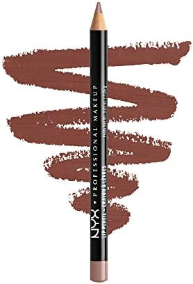 NYX PROFESSIONAL MAKEUP Slim Lip Pencil, Long-Lasting Creamy Lip Liner - Mahogany | Amazon (US)