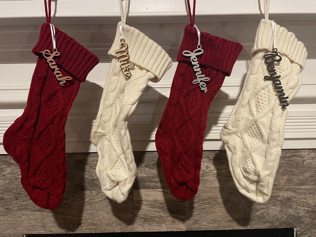 Personalized Names for Christmas Stockings Presents Name - Etsy | Etsy (US)