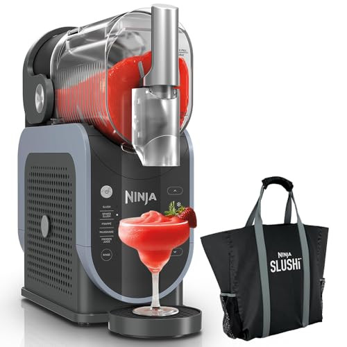 Ninja FS301 SLUSHi 88 oz. Frozen Drink & Slushie Machine (Renewed) Bundle with Ninja SLUSHi Travel Party Tote Black | Amazon (US)