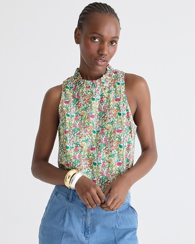 Fleur top in Liberty® fabric | J.Crew US