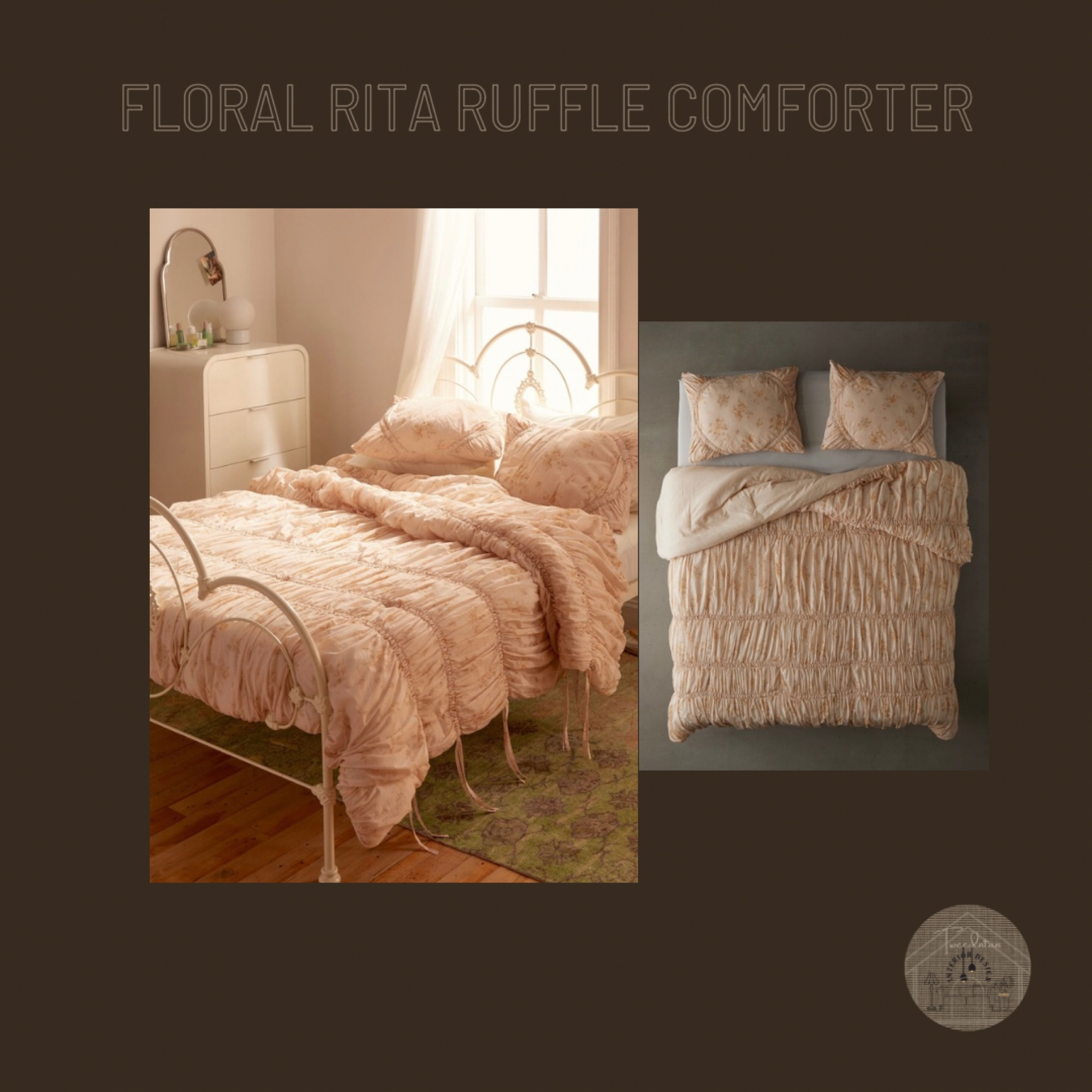 Floral Rita Ruffle Comforter ✨🫶🏻

#LTKStyleTip #LTKHome #LTKSaleAlert