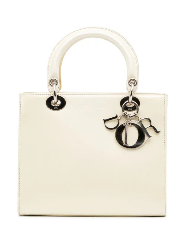 pre-owned medium Lady Dior two-way bag | Farfetch Global