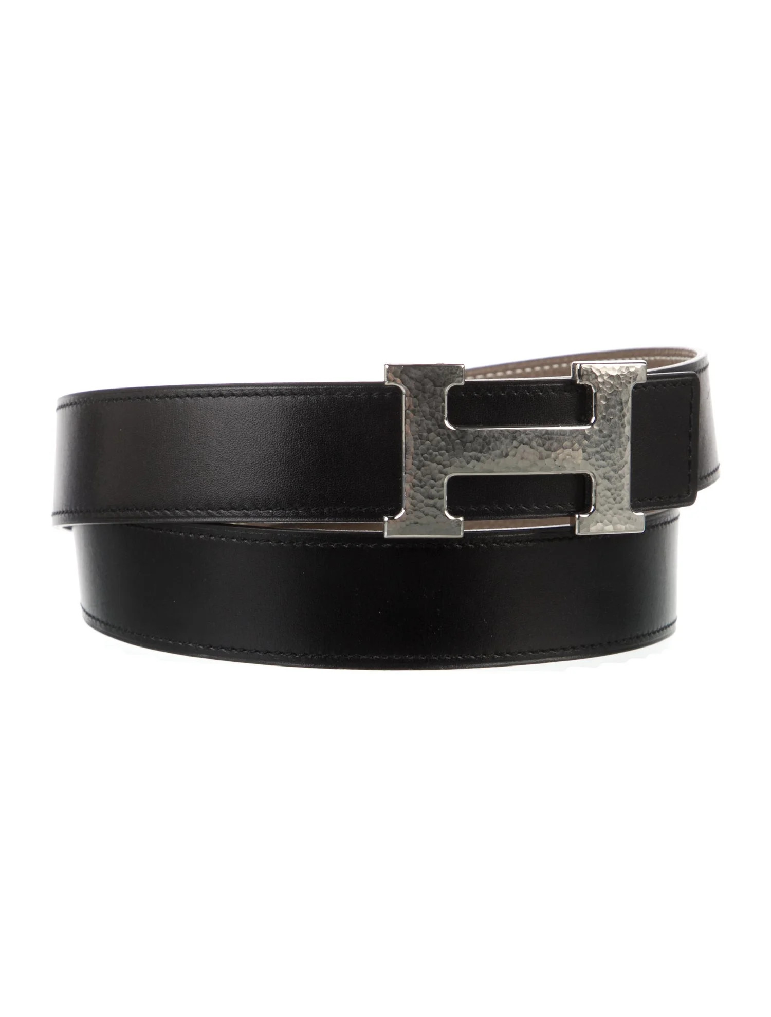 Reversible 32 mm H Martelée Belt Kit | The RealReal