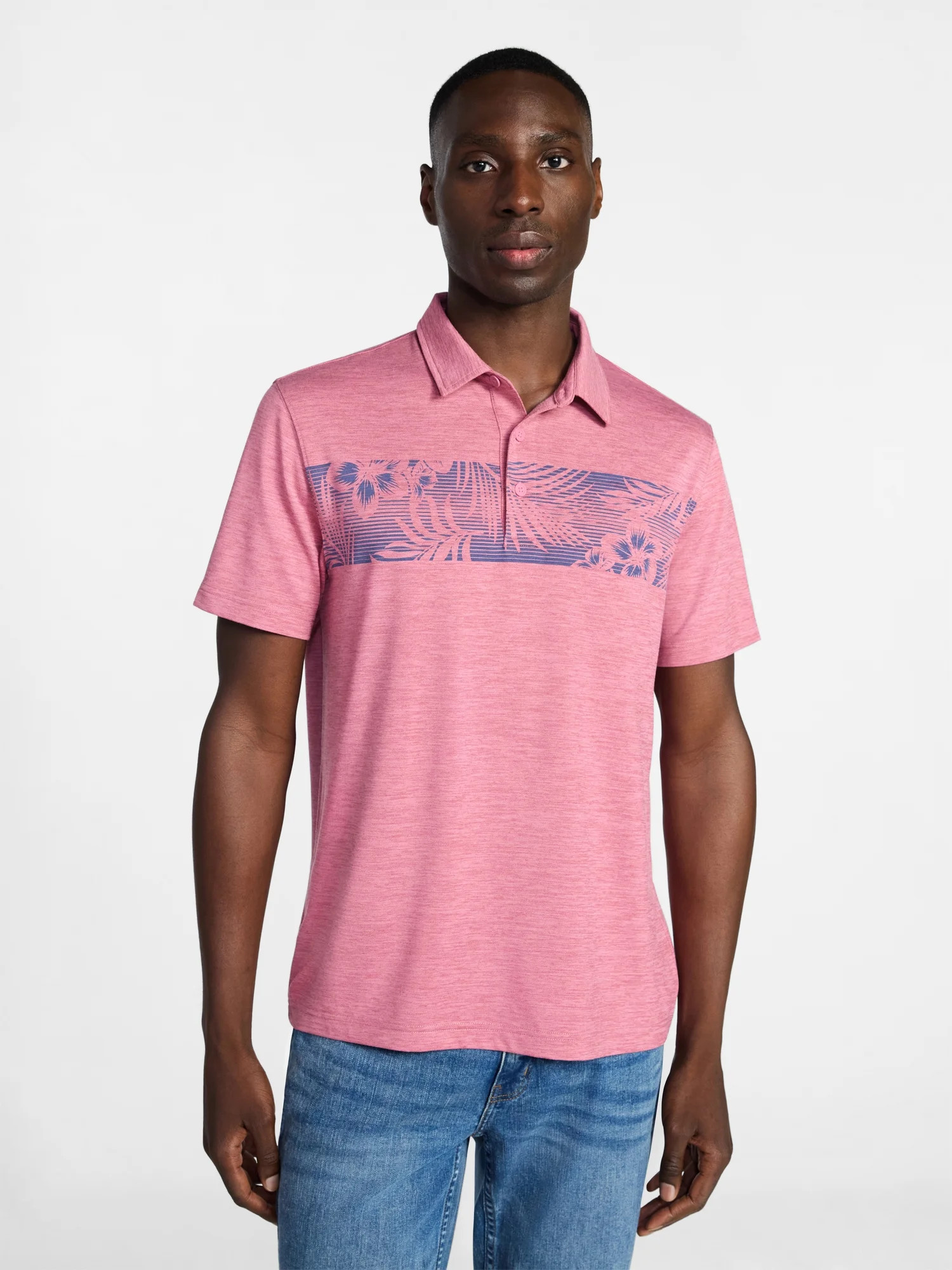 George Men's and Big Men's Short Sleeve Polo Shirt with Stretch, Sizes S-5XL | Walmart (US)