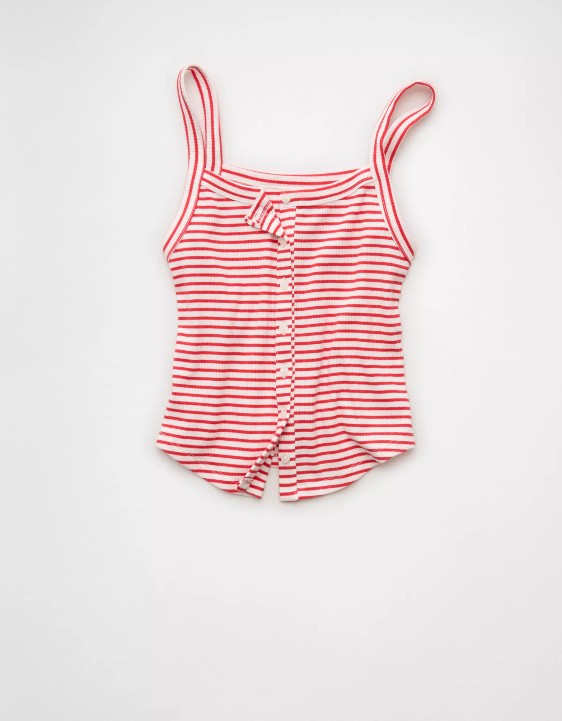 AE Button-Up Tank Top | American Eagle Outfitters (US & CA)