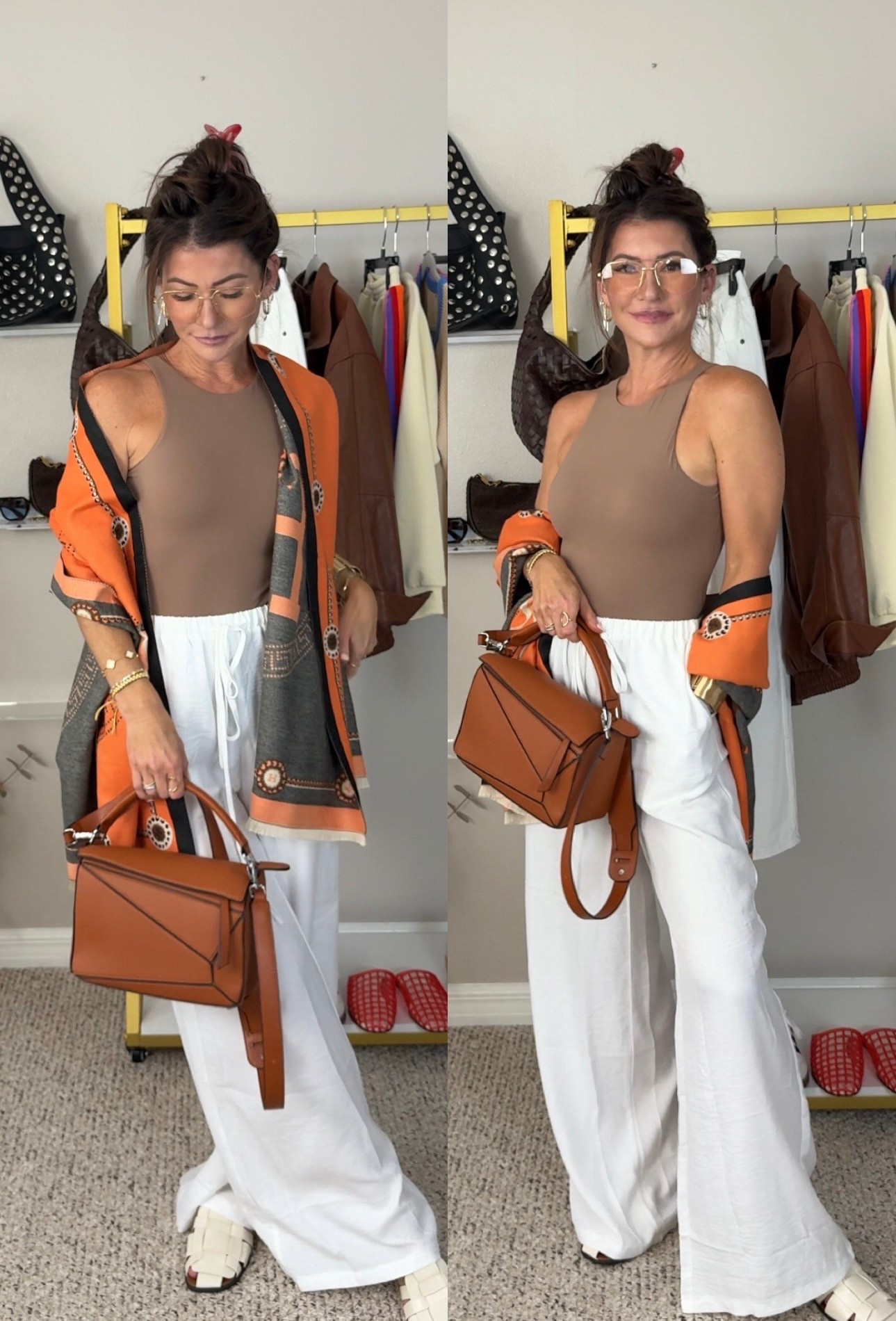 Love a good Amazon find! This outfit is head to toe Amazon and I must say, it’s one of the easiest casual looks that doubles as a chic look for dinner, travel, meetings, anything really! 

This top comes in so many colors & the opportunities for pairing with these pants are endless! 

I’m 5’3” and around 115lbs wearing an XS/S in everything!🫶🏼

#LTKSpringSale #LTKOver40 #LTKootd