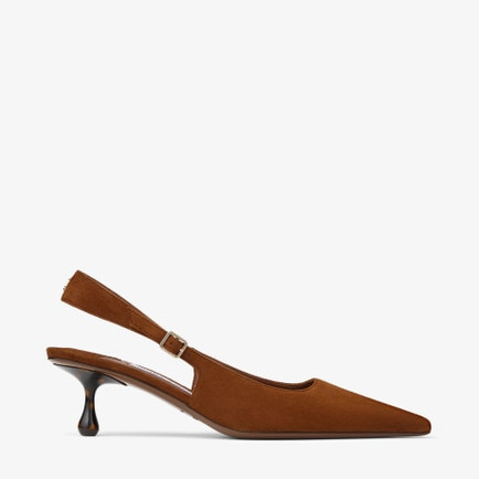 Tan Kitten Heels