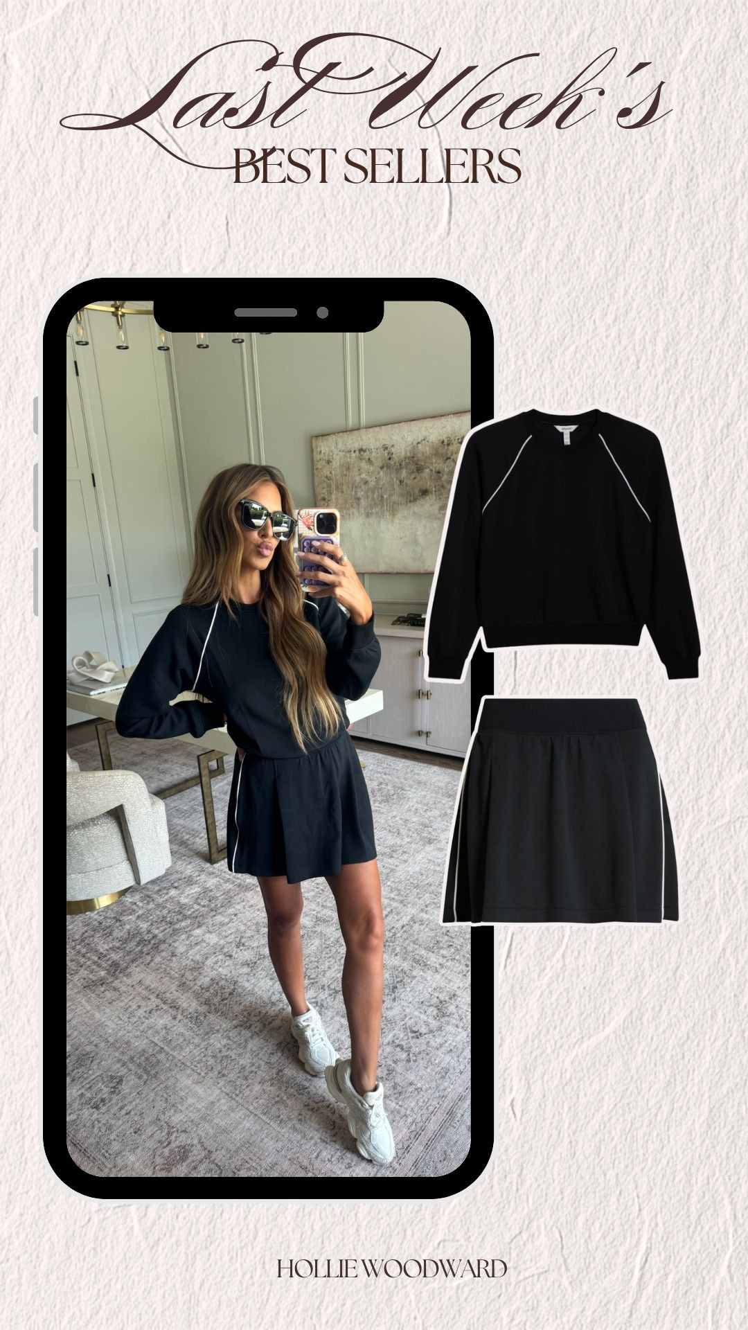 the cutest athleisure set! wearing a small in both 🖤 

 #LTKSaleAlert