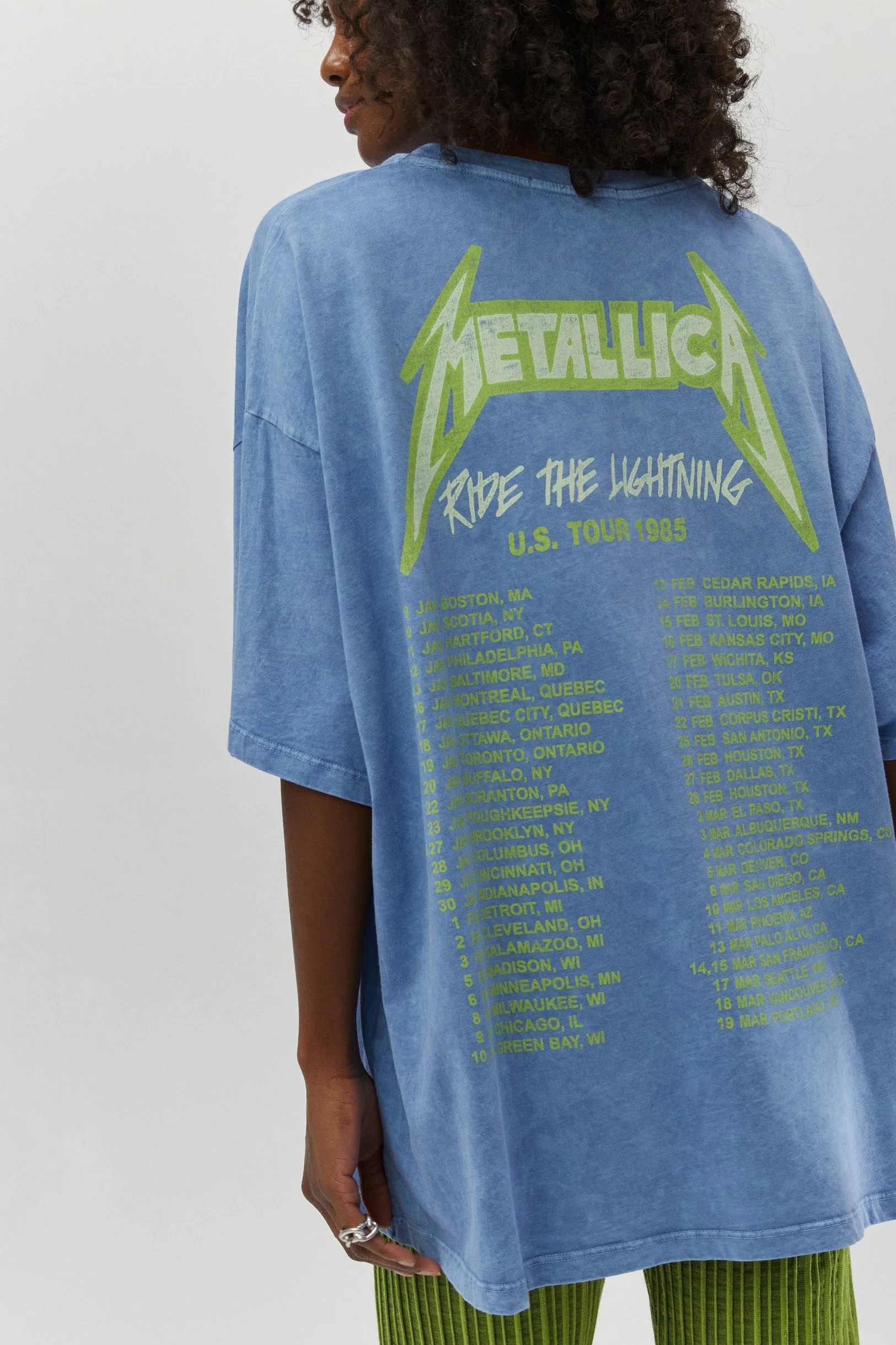 Metallica US Tour 1985 OS Tee | Daydreamer