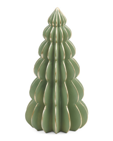 11in Resin Origami Xmas Tree | TJ Maxx