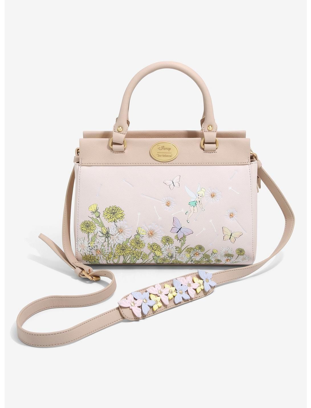 Our Universe Disney Peter Pan Tinker Bell & Dandelions Handbag - BoxLunch Exclusive | BoxLunch