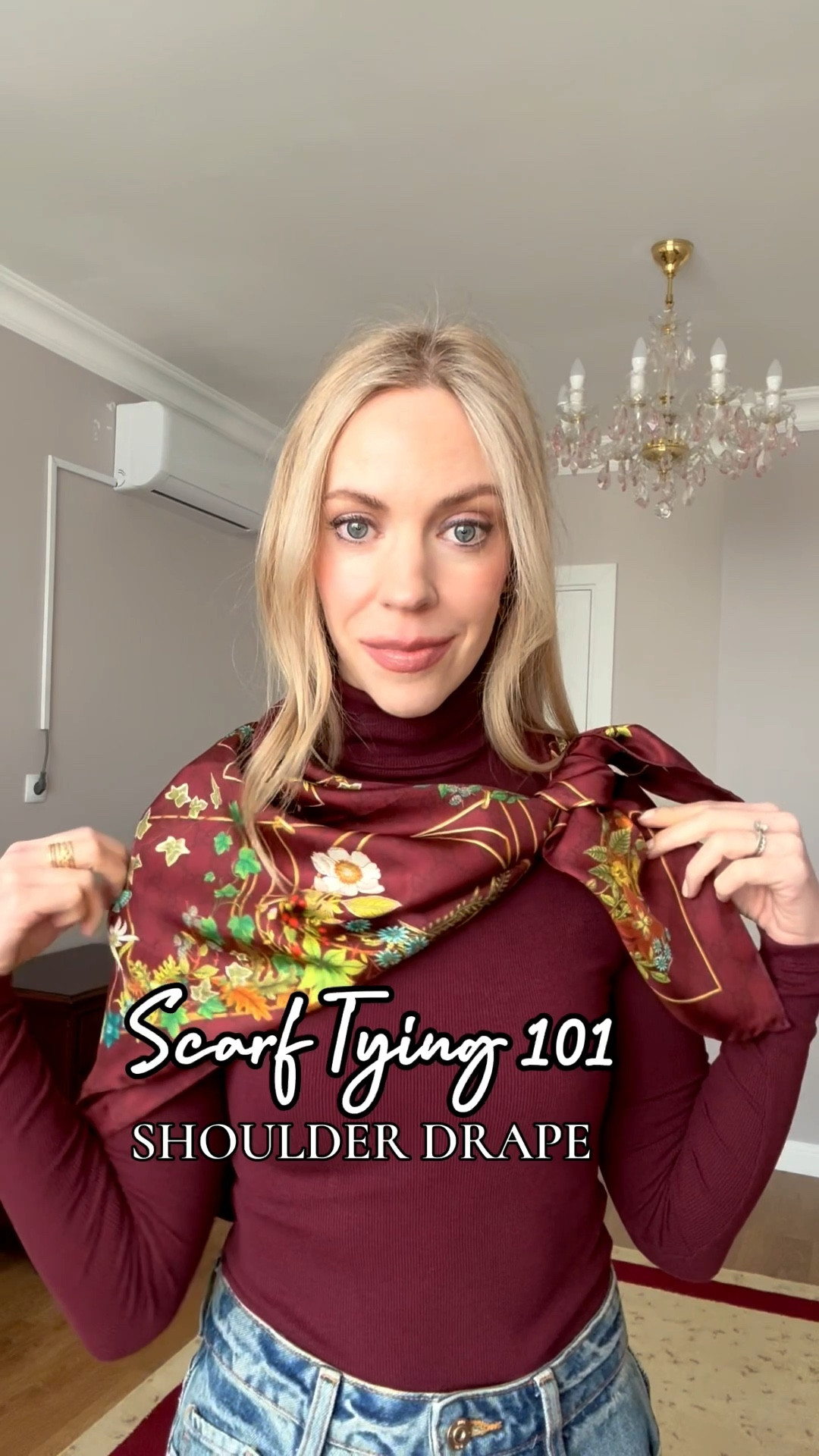 Silk scarf tying, scarf tutorial, silk scarf outfit, spring workwear 

#LTKOver40 #LTKSeasonal #LTKWorkwear