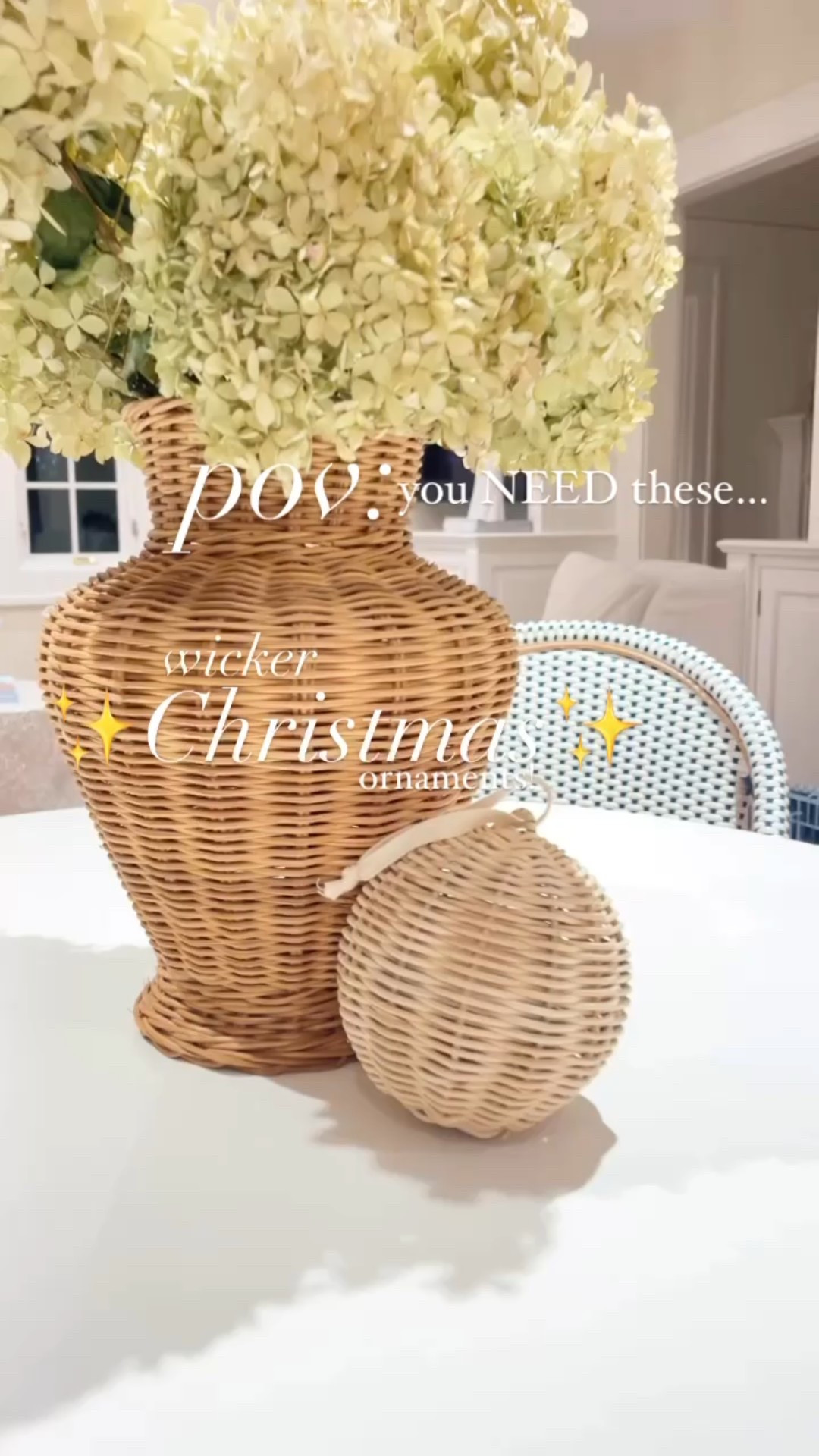 Now UNDER $25!! Restock alert on my favorite LARGE rattan ornaments! These sold out fast last year! Don’t wait! ✨

#LTKHome #LTKSeasonal #LTKFindsUnder50